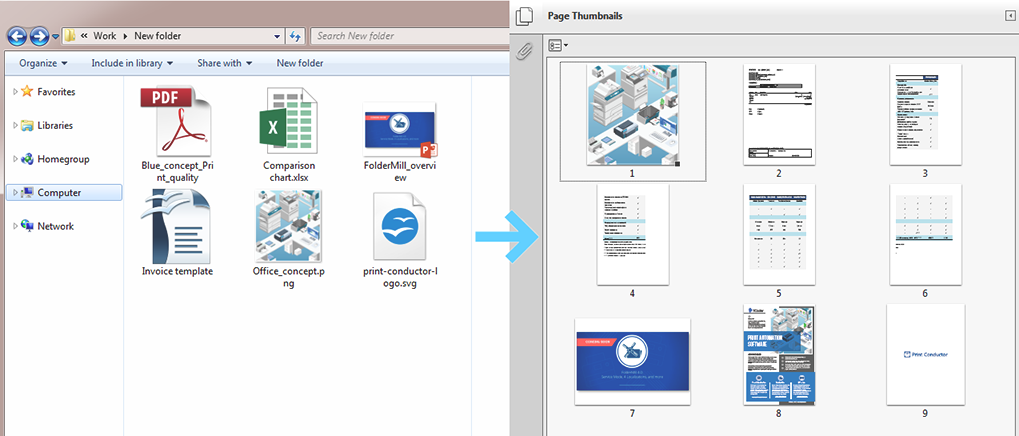 Wie man Bilder und Dokumente in einem PDF zusammenführt